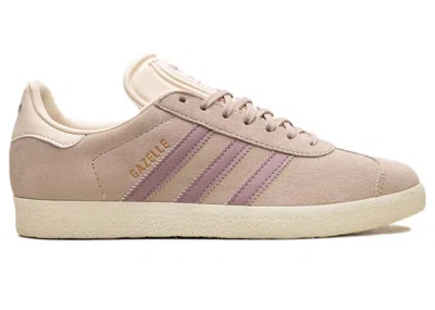 Pre-owned Adidas Originals Gazelle Orchid (women's) Sneakers In Wonder Taupe/wonder White/wonder Orchid