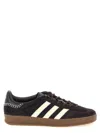 Adidas Originals Adidas By Wales Bonner Chocolate Calf Hair Adidas X Wales Bonner Gazzelle Sneakers In Brown