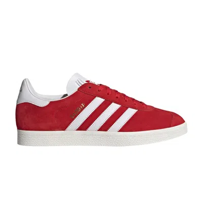 Pre-owned Adidas Originals Gazelle 'scarlet White' In Red