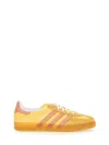 Adidas Originals Gazelle Indoor Lace-up Sneakers In Yellow