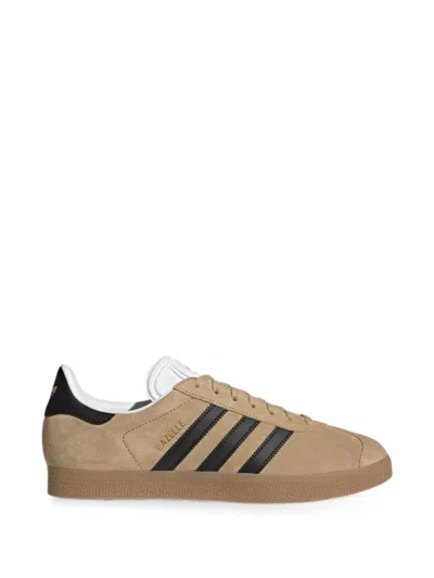 Adidas Originals Gazelle Sneakers In Brown