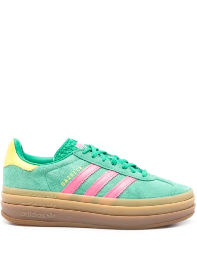 Adidas Originals Gazelle Sneakers In Green