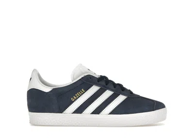 Pre-owned Adidas Originals Gazelle Sneakers In Collegiate Navy Blue/cloud White