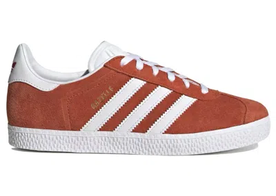 Pre-owned Adidas Originals Gazelle Sneakers In Preloved Red/cloud White