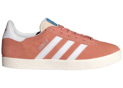 Pre-owned Adidas Originals Gazelle Sneakers In Wonder Clay/cloud White/core White