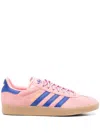 Adidas Originals Womens Semi Pink Spark Lucid Bl Gazelle Suede Low-top Trainers In Pink