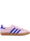 Adidas Originals Gazelle Indoor Sneakers In Pink And Blue In Pink