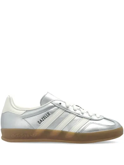Adidas Originals Gazelle Sneakers In Silber