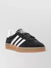 Adidas Originals Gazelle Sneakers With Rubber Sole And Contrasting Heel In Brown
