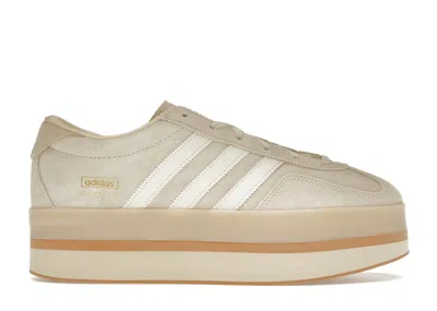 Pre-owned Adidas Originals Gazelle Stack (women's) Sneakers In Sand Strata/gum/cream White