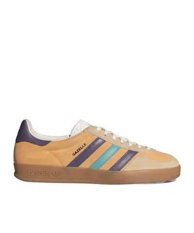 Adidas Originals Gazelle Suede Sneakers In Nude