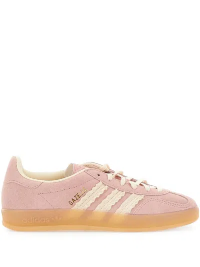 Adidas Originals Gazelle Suede Sneakers In Pink