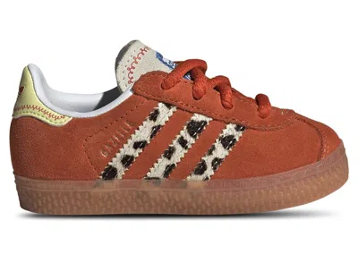 Pre-owned Adidas Originals Gazelle Toy Story Jessie Sneakers In Orange/cloud White/gum 2
