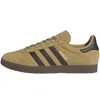 Adidas Originals Gazelle Stripes-detail Lace-up Sneakers In Brown