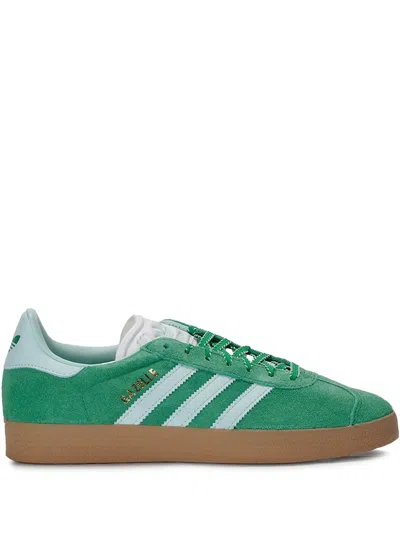 Adidas Originals Gazelle Trainers In Green