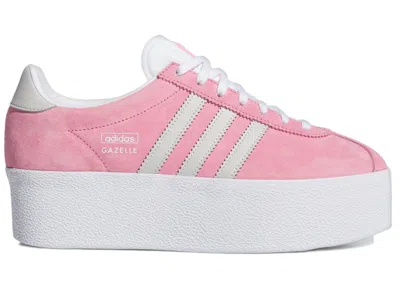 Pre-owned Adidas Originals Gazelle Up (women's) Sneakers In Bliss Pink/grey One/footwear White