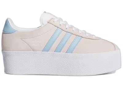 Pre-owned Adidas Originals Gazelle Up (women's) Sneakers In Wonder Quartz/clear Sky Blue/footwear White