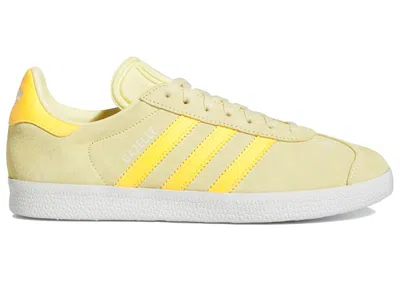 Pre-owned Adidas Originals Gazelle (women's) Sneakers In Almost Yellow/solar Gold/cloud White In Multi