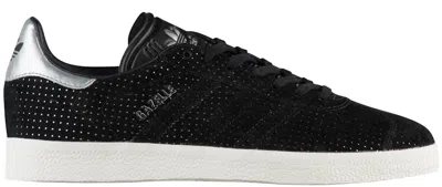 Pre-owned Adidas Originals Gazelle (women's) Sneakers In Core Black/silver Metallic In Multi