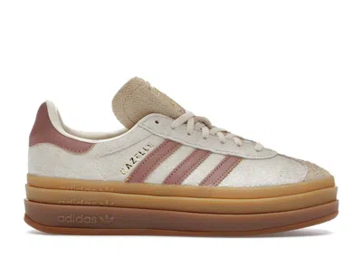 Pre-owned Adidas Originals Gazelle (women's) Sneakers In Cream White/warm Clay/sand Strata