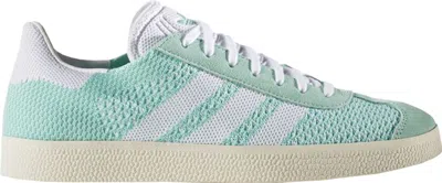 Pre-owned Adidas Originals Gazelle (women's) Sneakers In Easy Green/footwear White/chalk White In Multi