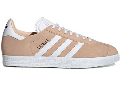 Pre-owned Adidas Originals Gazelle (women's) Sneakers In Halo Blush/cloud White/core Black