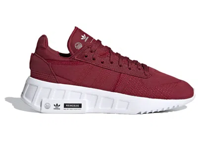 Pre-owned Adidas Originals Geodiver Parley (women's) Sneakers In Collegiate Burgundy/cloud White/core Black