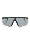 Adidas Originals Geometric-frame Sunglasses In Black