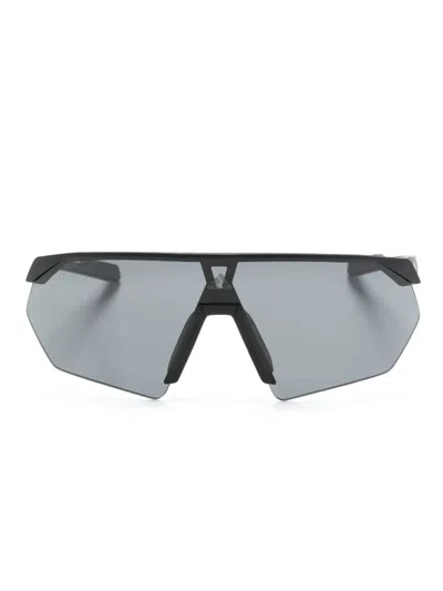 Adidas Originals Geometric-frame Sunglasses In Black
