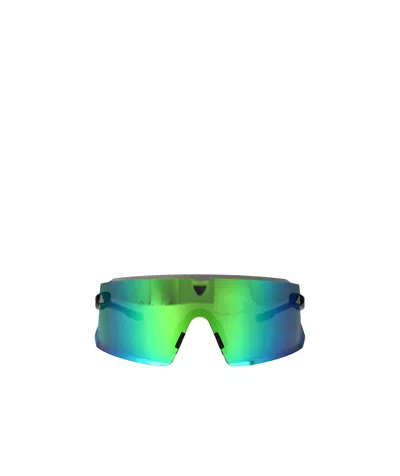 Adidas Originals Geometric Frame Sunglasses In Green