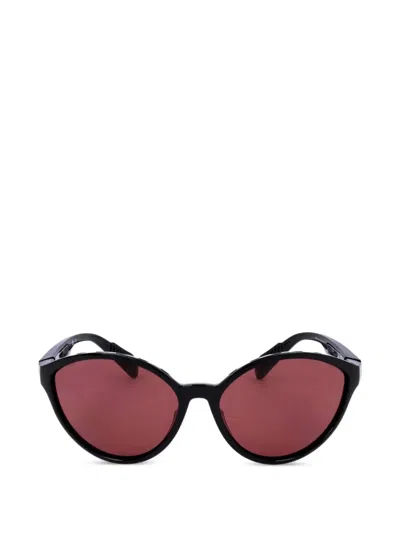 Adidas Originals Geometric-frame Sunglasses In 블랙