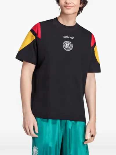 Adidas Originals Germany Eqt T-shirt In Black