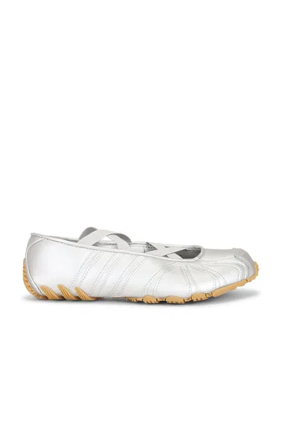 Adidas Originals Ghost Sprint Ballet Sneaker In Silver & Gum