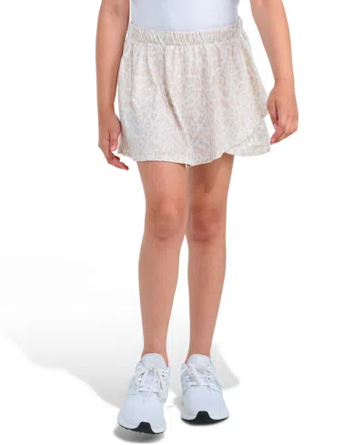 Adidas Originals Kids' Girls' 8-16 Asymmetrical Faux Wrapped Skort In Gray