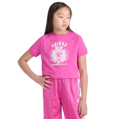 Adidas Originals Kids' Girls Adidas  Royal T-shirt In Pink