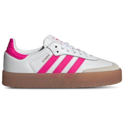 Adidas Originals Kids' Girls Adidas  Sambae In White