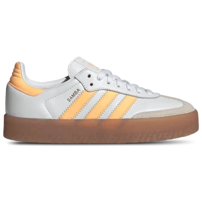 Adidas Originals Kids' Girls Adidas  Sambae In White