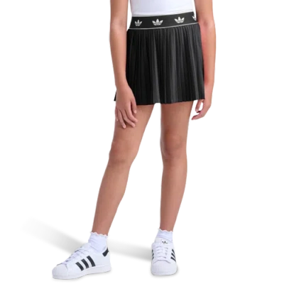 Adidas Originals Kids' Girls Adidas Adidas Pleated Skort In Black