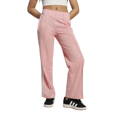 Adidas Originals Kids' Girls Adidas Adidas Wide Pants In White/semi Pink