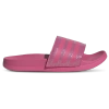 Adidas Originals Girls Adidas Adilette Comfort Slides In Pulse Magenta/bliss Pink/pulse Magenta