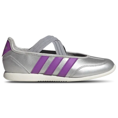 Adidas Originals Kids' Girls Adidas Barreda Mary Jane In Silver