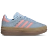 Adidas Originals Kids' Girls   Gazelle Bold In Clear Sky/semi Pink Spark