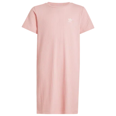 ADIDAS ORIGINALS GIRLS ADIDAS ORIGINALS ADIDAS ORIGINALS RIB KNIT DRESS