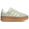 Adidas Originals Adidas Kids' Gazelle Bold Sneaker In Green/tan