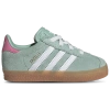Adidas Originals Girls  Gazelle In Hazy Green/white/bliss Pink
