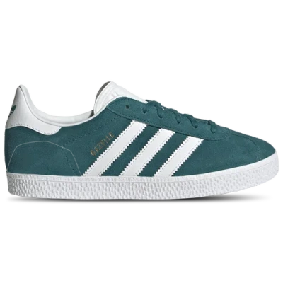 Adidas Originals Kids' Girls  Gazelle In Legacy Teal/white/gold Metallic