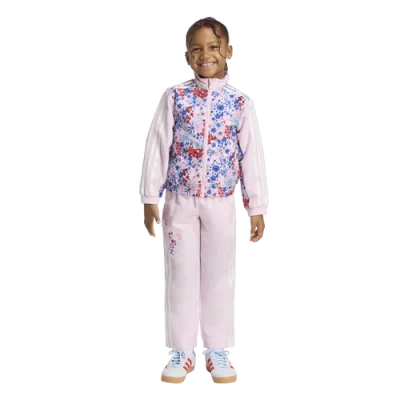 Adidas Originals Kids' Girls  Liberty Track Suit Set In Pink
