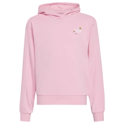 Adidas Originals Kids' Girls Originals X Care Bears Boxy Cropped Hoodie In Pink