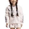 Adidas Originals Girls Preschool Adidas Adidas Disney X Minnie & Daisy Track Top In Shadow Fig/off White/sandy Pink