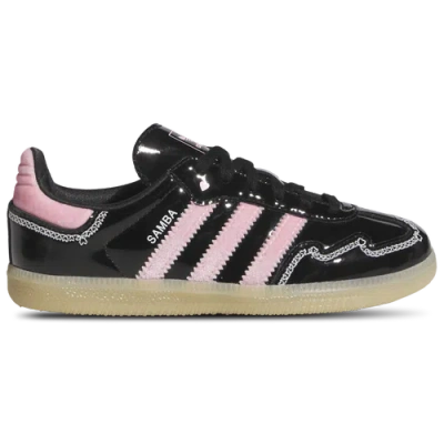 Adidas Originals Kids' Girls  Samba Og In Black/pink/white